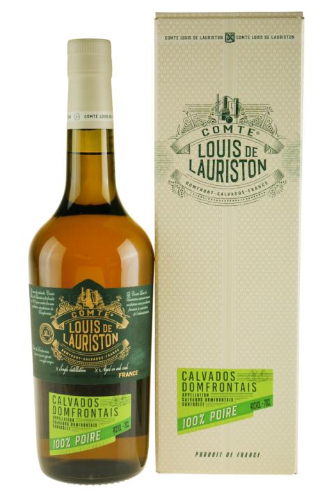 Comte Louis de Lauriston Calvados 100% Poire Calvados Comte Louis de Lauriston Calvados 100% Poire Calvados